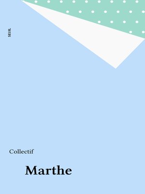 cover image of Marthe
